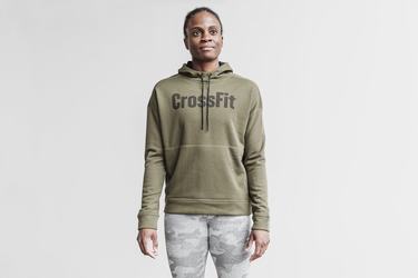 Nobull Crossfit® Women's Hoodie Green | Australia (CM4731)